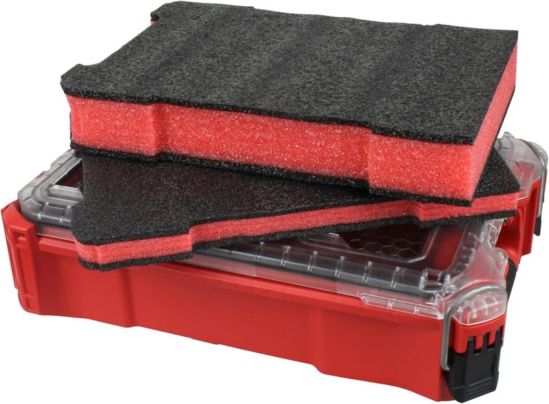 Yehtta Packout Foam Insert Fits for Milwau-kee 48-22-8435 Foam Packout Insert and Tool Box 2 Piece - Image 1